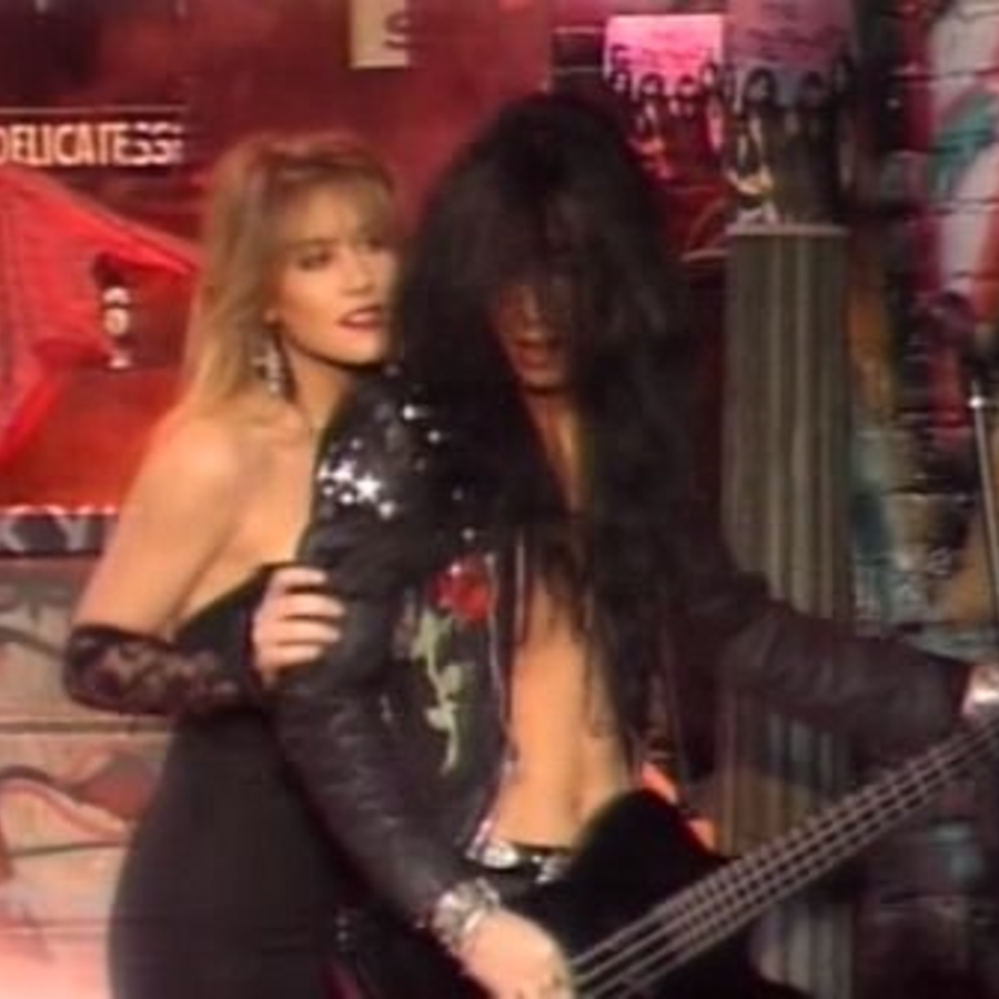 Kelly Bundy in a scene from Rock and Roll Girl on Married with Children