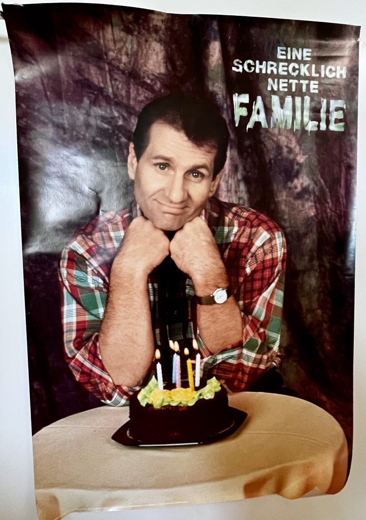 Married with Children german poster birthday cake