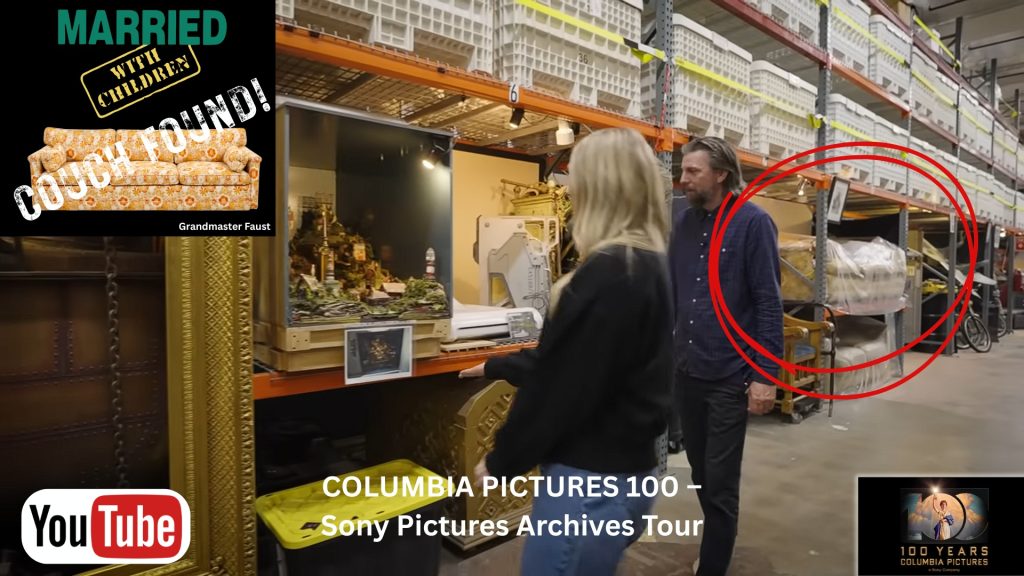 Married with Children sony archives couch tour