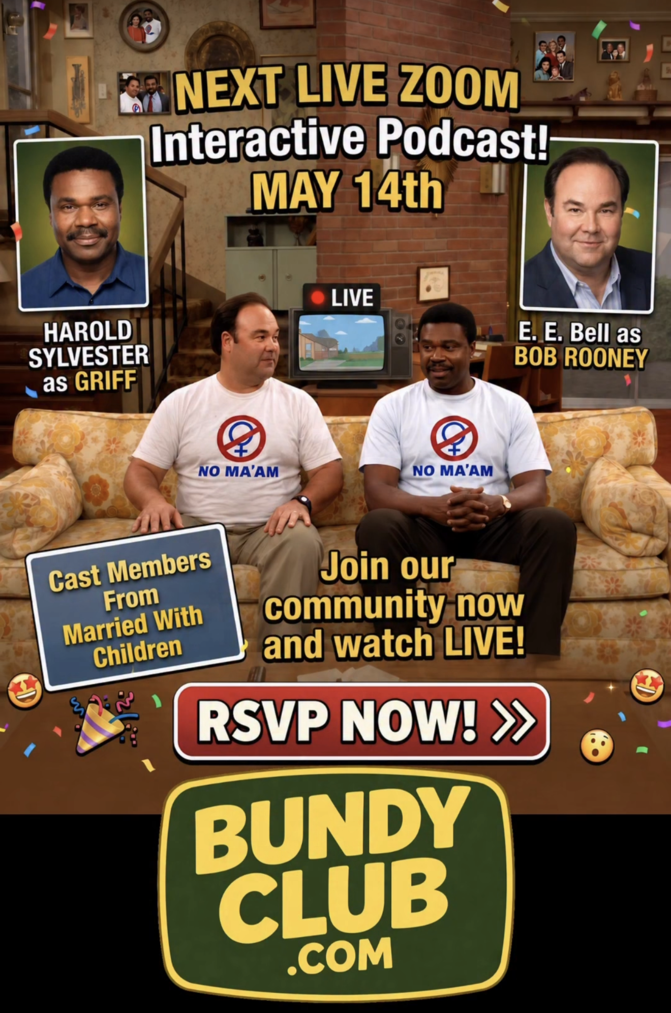 Bundy Breakdown Zoom Watch Party #3 - Thursday May 14th at 6PM Pacific with Griff & Bob Rooney