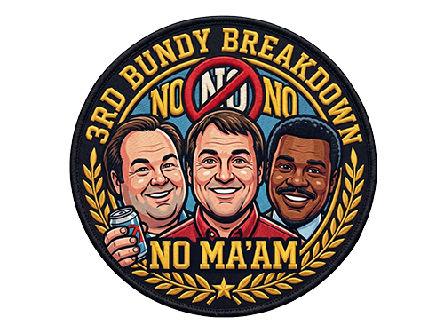 Bundyclub badge nomaam griff bob rooney ike
