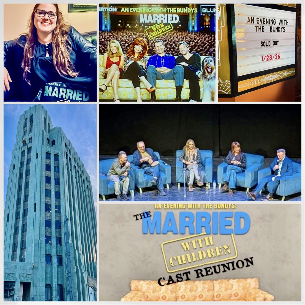 Married with Children cast reunion trip collage
