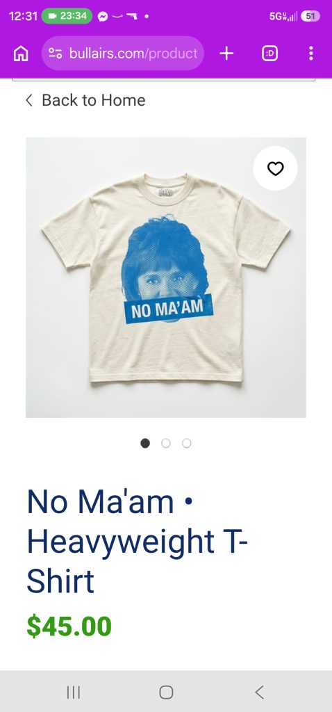 Married with Children no maam heavyweight t shirt