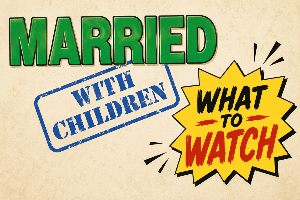 Married with Children what to watch episode graphic
