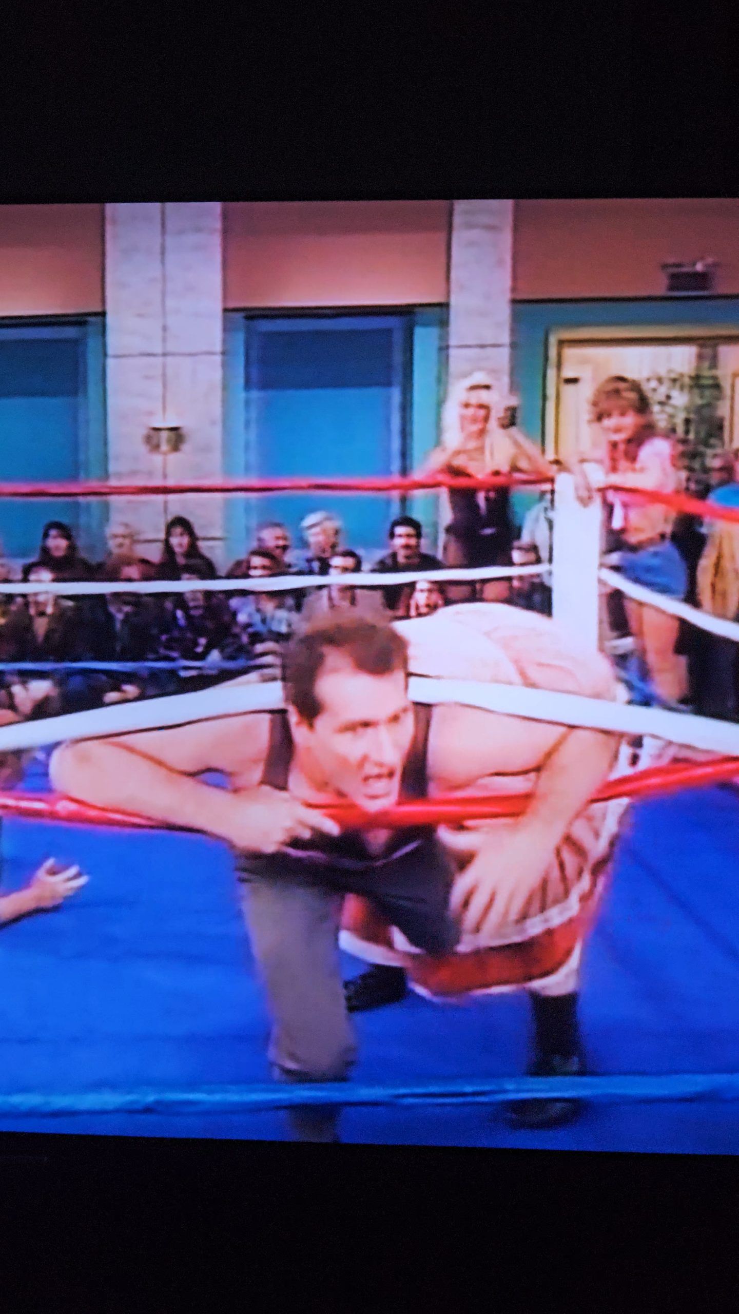Married with Children wrestling ring scene