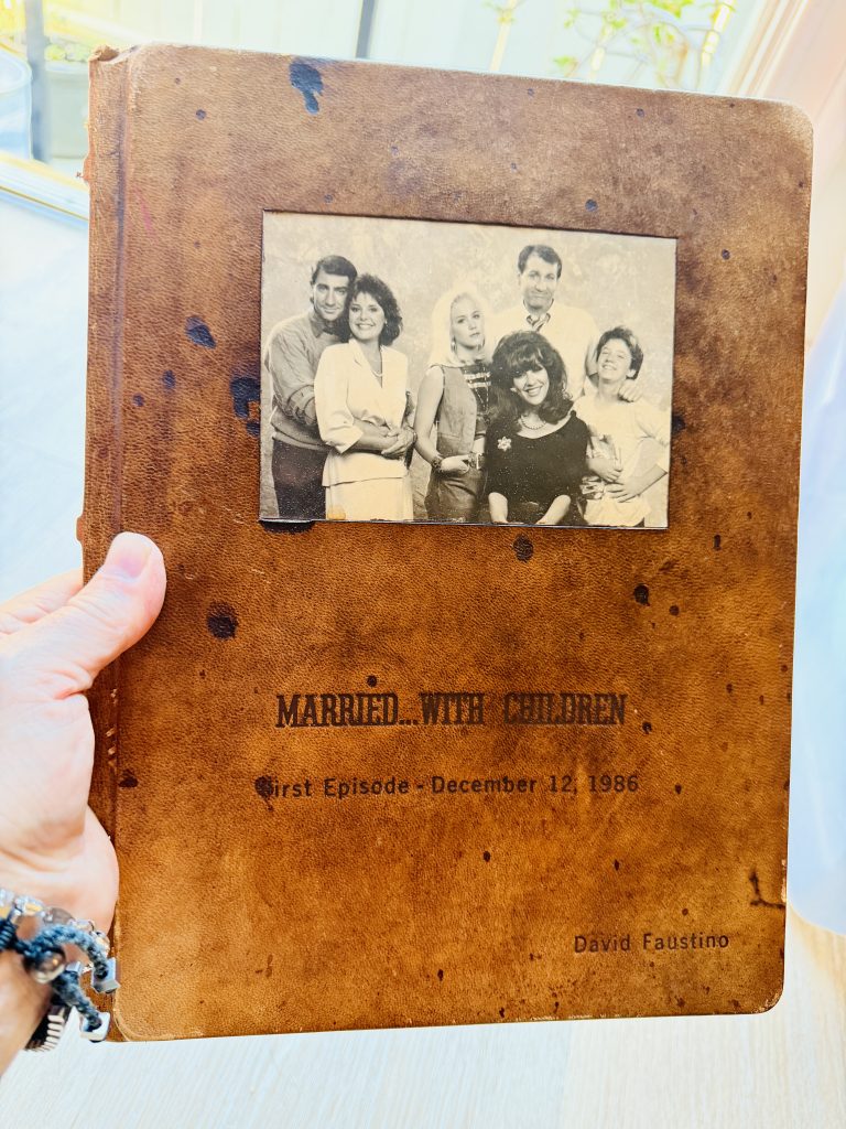 Rare Commemorative Pilot Script, gifted to the cast