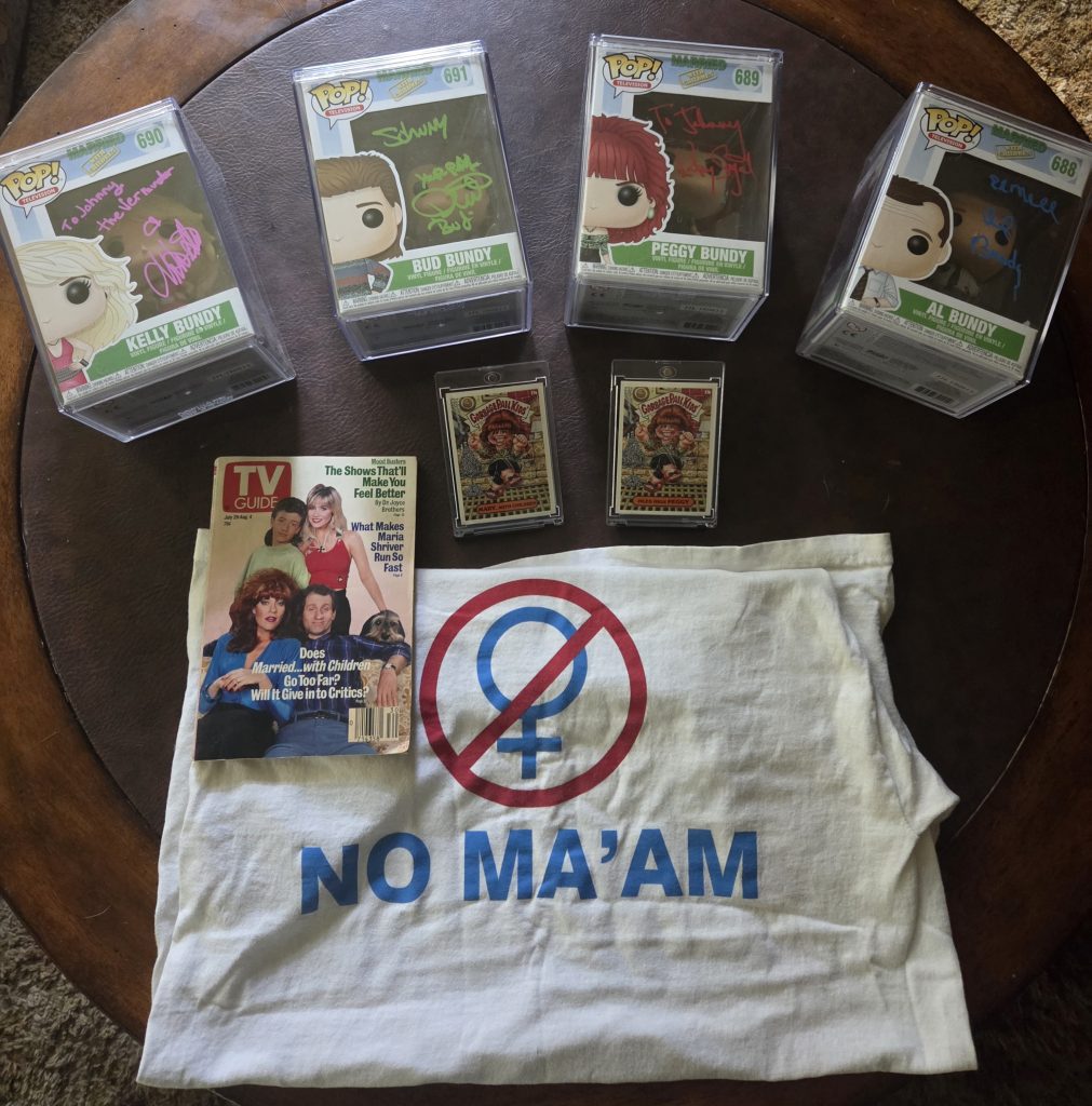 Married with Children funko pops no maam shirt