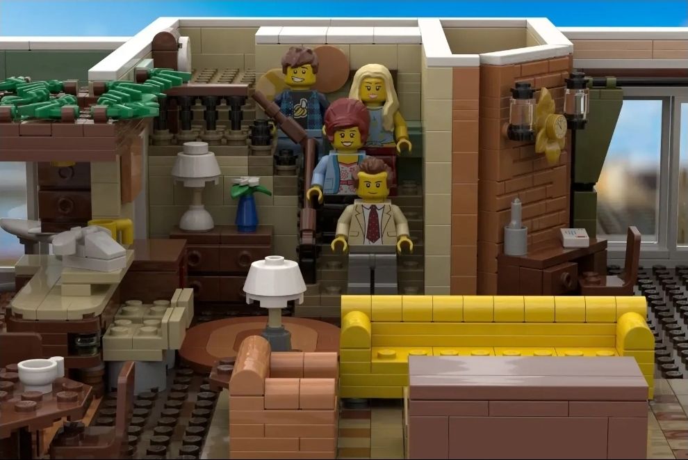 Married with Children lego bundy living room set