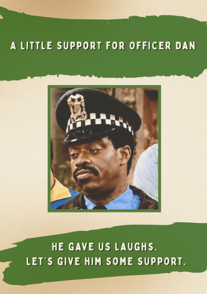 Married with Children officer dan support graphic