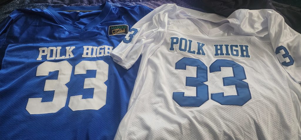 Married with Children polk high 33 jerseys rare