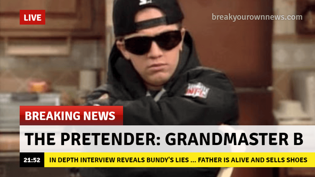 Married with Children grandmaster b breaking news sept